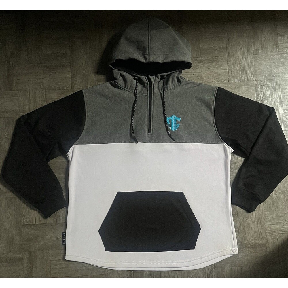 Novus Premium Sportswear Men’s L Paneled Pullover Hoodie Jacket Water Resistant